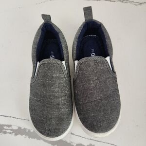 Kids gray slip on shoes